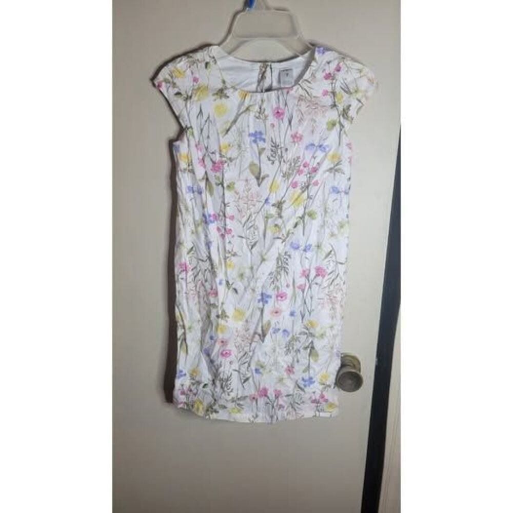 Carter's floral print girls dress size 7 (AG81)